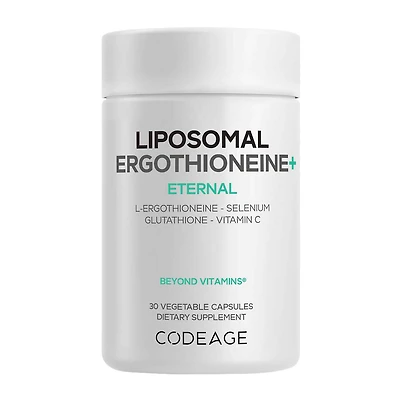 Liposomal Ergothioneine+ - 30 Vegetable Capsules (30 Servings)
