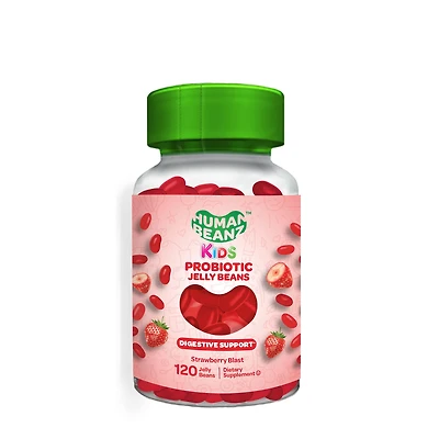 YumVs Kids Probiotic Jelly Beans - Strawberry 120 (60 Servings)