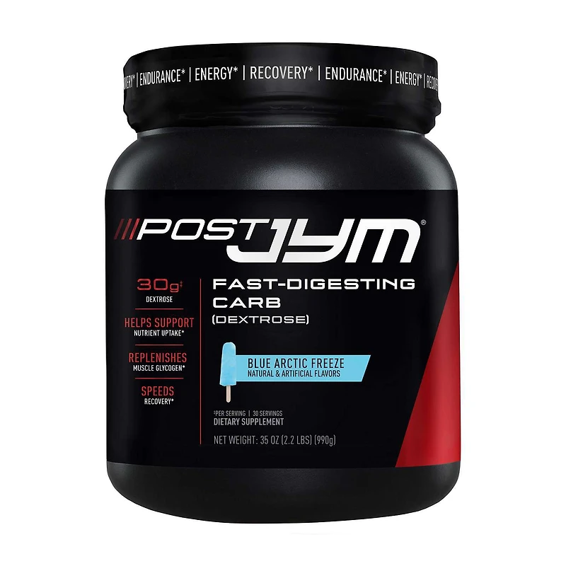 Post Jym® Fast-Digesting Carb - Blue Arctic Freeze (30 Servings)