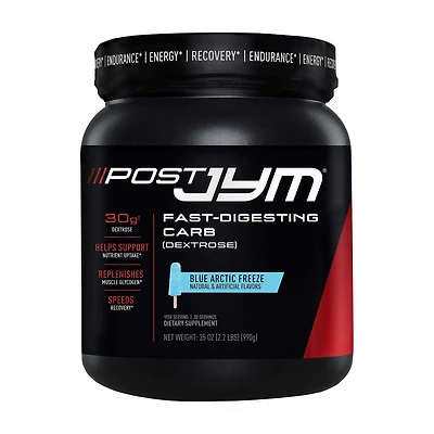 Post Jym® Fast-Digesting Carb - Blue Arctic Freeze (30 Servings)