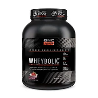 GNC AMP Whey Proteinbolic Healthy - Strawberries and Cream (25 Servings)