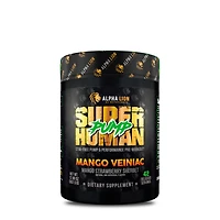 Alpha Lion Superhuman Pump Stim-Free Pre-Workout - Mango Strawberry Sherbet (24 Servings)