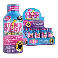Vitamin D 100% Liquid Supplement -Berry - 1.93 oz. (12 Bottles)