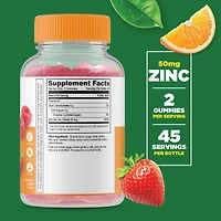Maximum Strength Zinc Gummies - Berry - 60 Count (30 Servings)