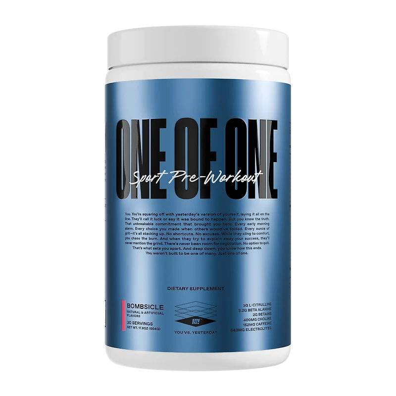 101 One Of One Sport Pre-Workout - Bombsicle (30 Servings)