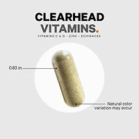 Clearhead Daily Multivitamins  - 90 Capsules (30 Servings)