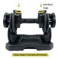 5-25 lb Adjustable Dumbbell