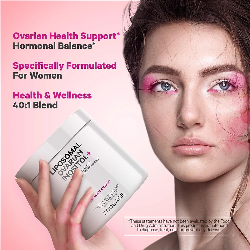 Liposomal Ovarian Inositol+ - Mixed Berry - 5.2 Ounces (60 Servings)