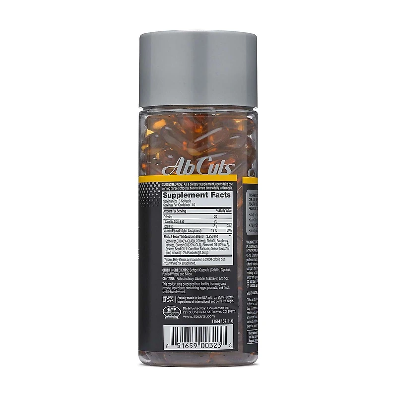Sleek & Lean - 120 Softgels (120 Servings)