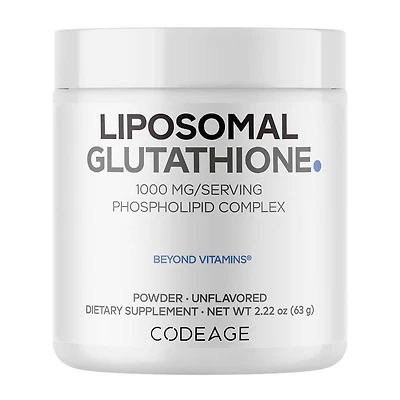 Liposomal Glutathione 1000mg - Unflavored (60 Servings)