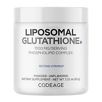 Liposomal Glutathione 1000mg - Unflavored (60 Servings)