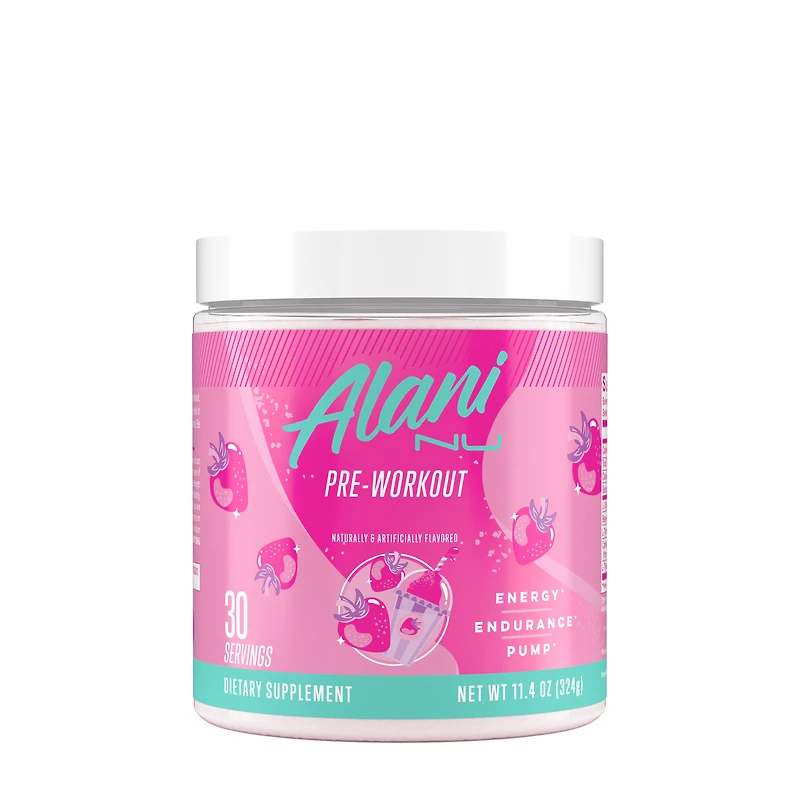 Alani Nu Pre-Workout Vegan - Pink Slush (30 Servings)