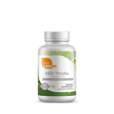 ZAHLER Milk Thistle Healthy - 60 Capsules (60 Servings)