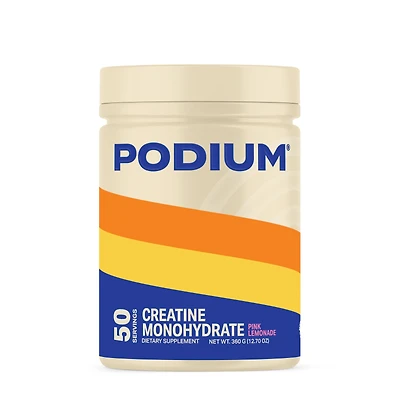 PODIUM Creatine Monohydrate - Pink Lemonade (50 Servings)