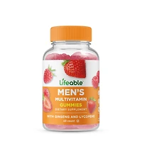 Men's Multivitamin with Ginseng and Lycopene - 60 Gummies (30 Servings)