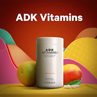 ADK Vitamin Supplement - 180 Capsules (180 Servings)