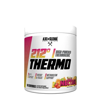 Axe & Sledge Supplements 212 High-Powered Thermogenic Vegan - Juicy Nectar (30 Servings)