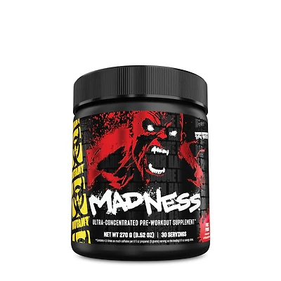 Mutant Madness Pre-Workout - Fruit Punch (30 Servings)
