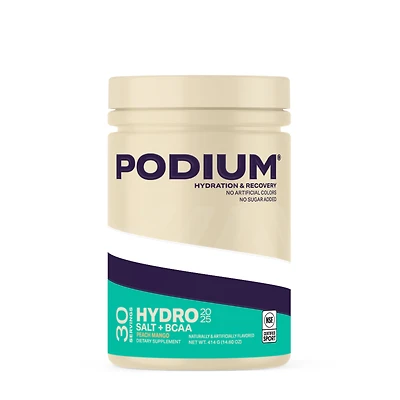 PODIUM Hydro V2 Salt + Bcaa - Peach Mango 14.60 Oz (30 Servings)