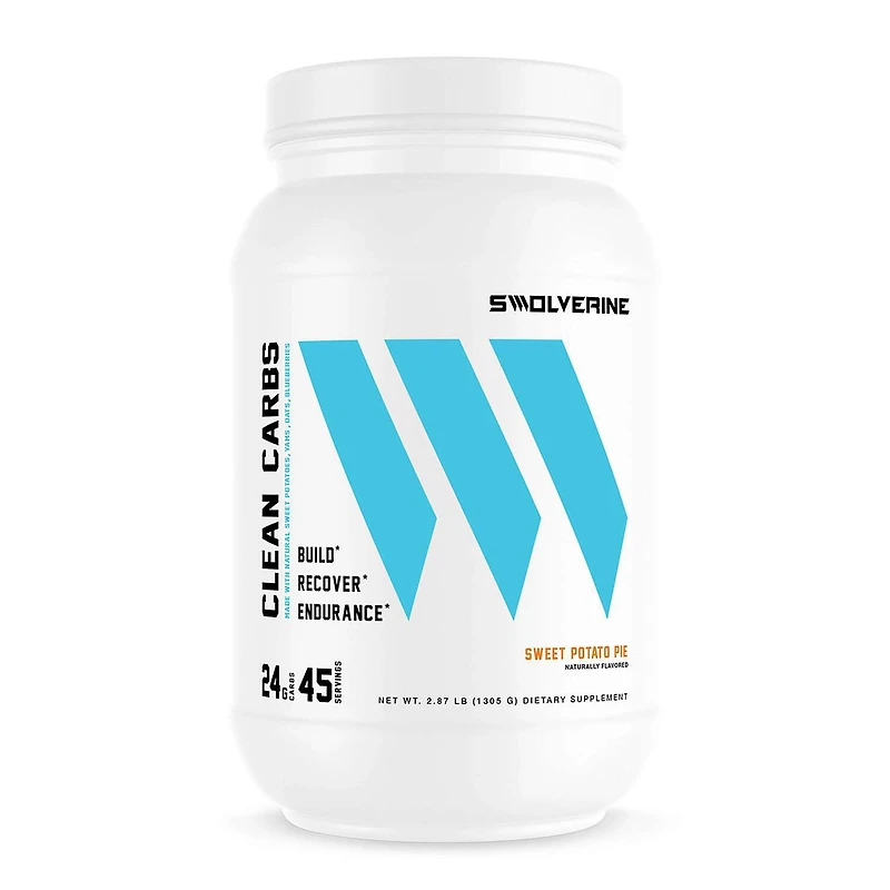 Clean Carbs Supplement Powder - Sweet Potato Pie (45 Servings)
