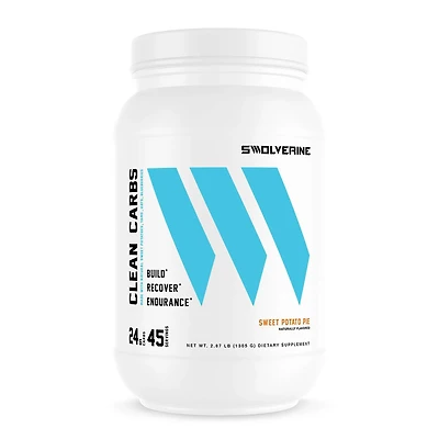 Clean Carbs Supplement Powder - Sweet Potato Pie (45 Servings)