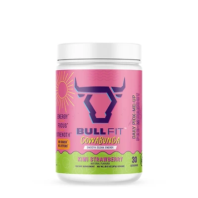 Bullfit Cowabunga Pre-Workout - Kiwi Strawberry (30 Servings)