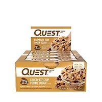 Quest Bar Gluten-Free - Chocolate Chip Cookie Dough (12 Bars)