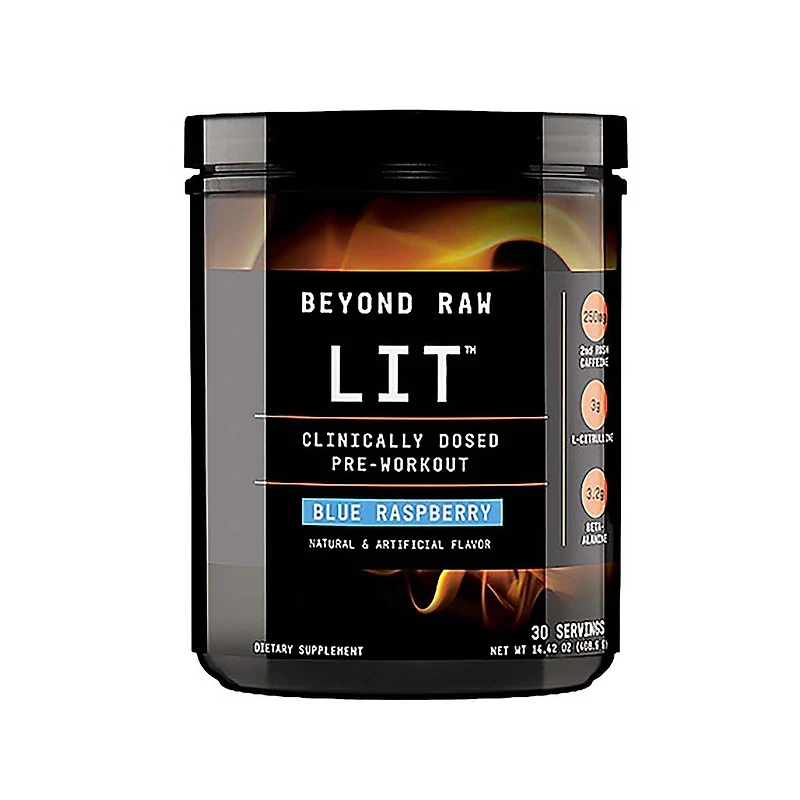 Beyond Raw Lit V1 Pre-Workout Gluten-Free