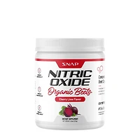 SNAP Supplements Nitric Oxide Organic Beets Vegan - Cherry Lime 8.8 Oz. (30 Servings)