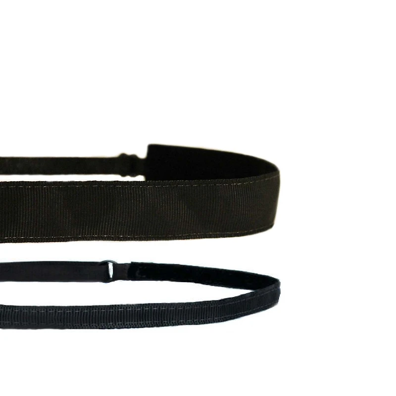 2 Pack Plain Jane Adjustable Headband Set