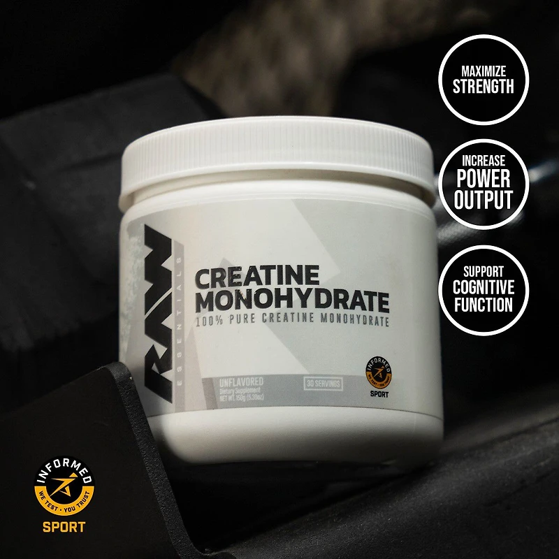 Creatine Monohydrate - Unflavored (30 Servings)