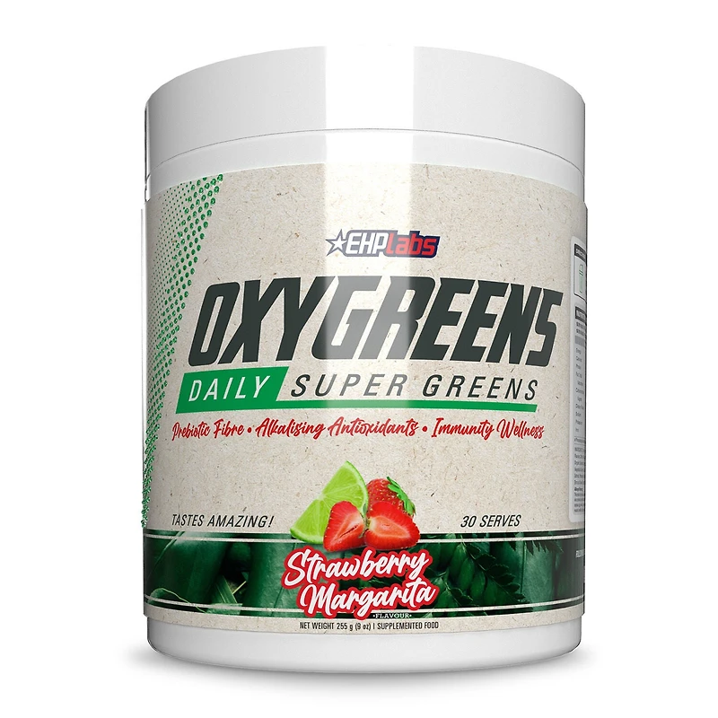 Ehp Labs Oxygreens Straw Margherita Healthy - 30 Servings