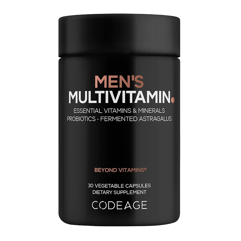 Codeage Men's Multivitamin Vegan - 30 Vegetable Capsules (30 Servings)