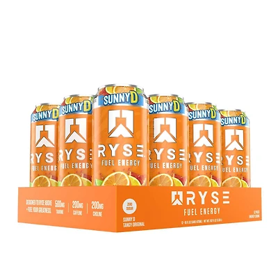 Fuel Energy Drink - Root Beer Float 16 fl oz. (12 Cans)