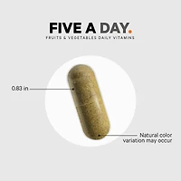 Five A Day Fruits + Vegetables - 30 Capsules (30 Servings)