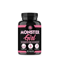 Angry Supplements Monster Girl Women's Pre-Workout - 60 Capsules (30 Servings)