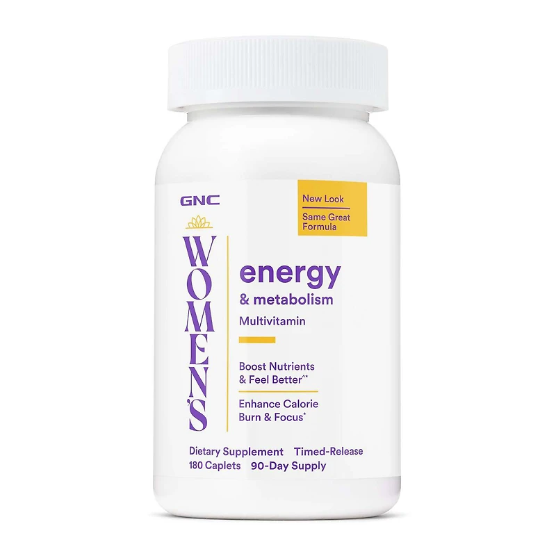Energy & Metabolism Multivitamin V2 - 180 Caplets (90 Servings)
