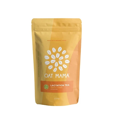 Oat Mama Lactation Tea Healthy - Tropical Citrus (14 Bags)