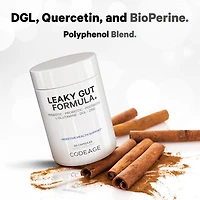 Leaky Gut Supplement - L-Glutamine - Prebiotics - Probiotics - Postbiotic - 60 Capsules (30 Servings)