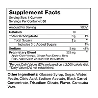 Apple Cider Vinegar Gummies - 60 (60 Servings)