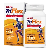GNC Triflex Joint Support Fast-Acting Healthy - 120 Caplets (30 Servings)