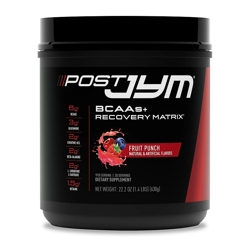 Jym Bcaas + Recovery Matrix - Fruit Punch (30 Servings)