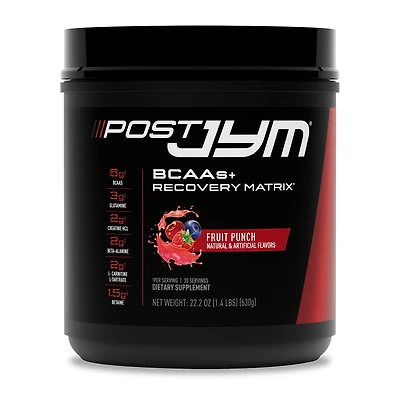 Jym Bcaas + Recovery Matrix - Fruit Punch (30 Servings)