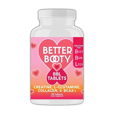 Better Booty BBL Creatine - 90 Tablets (30 Servings)