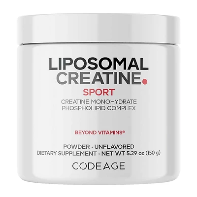 Liposomal Creatine Monohydrate - Unflavored (30 Servings)