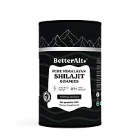 BetterAlt Pure Himalayan Shilajit Gummies - 60 (30 Servings)