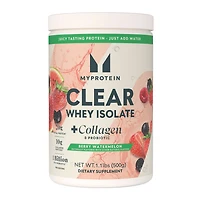 Clear Whey Isolate + Collagen & Probiotic - Berry Watermelon (20 Servings)