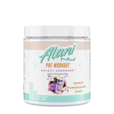 Alani Nu Pre-Workout Vegan - Galaxy Lemonade (30 Servings)