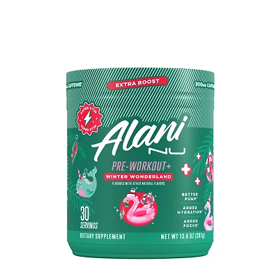 Alani Nu Pre-Workout+ Vegan - Winter Wonderland (30 Servings)