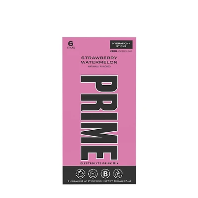 PRIME Hydration+ Sticks - Strawberry Watermelon (6 Stick Packs)